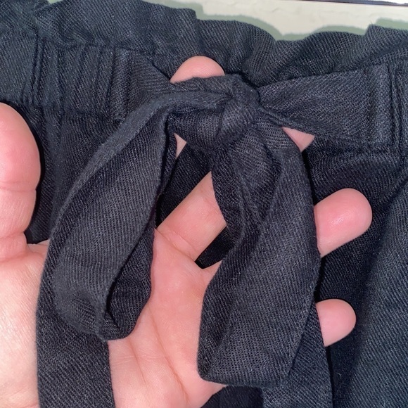 Maternity linen shorts NEW blend paper bag waist pockets xxl elastic waistband - Picture 4 of 6